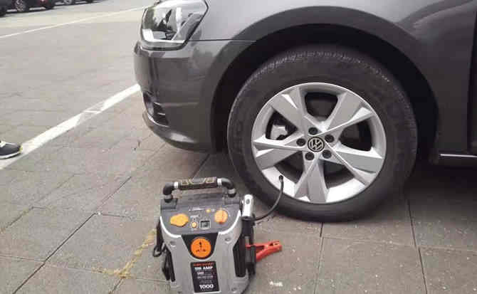 华安汽车搭电案例