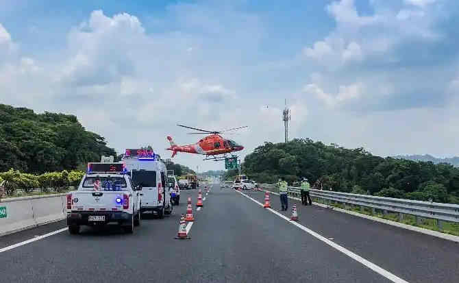 华安高速公路汽车救援案例